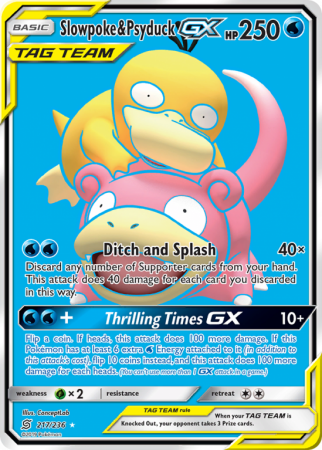 Slowpoke & Psyduck-GX 217/236