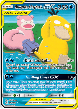 Slowpoke & Psyduck-GX 218/236