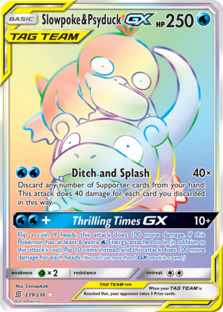Slowpoke & Psyduck-GX 239/236