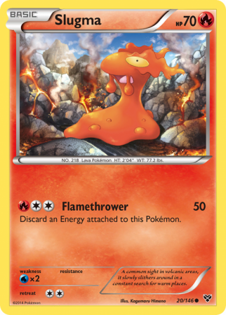 Slugma 20/146 XY XY