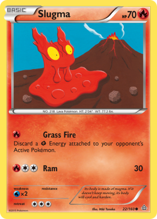 Slugma 22/160 XY Primal Clash