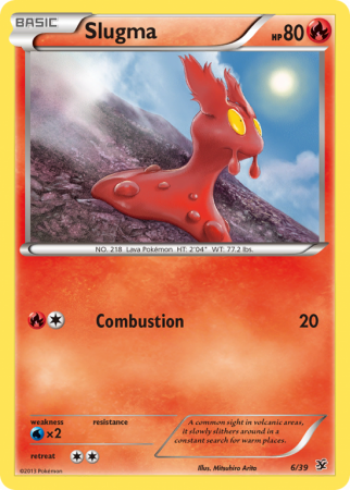 Slugma 6/39 XY Kalos Starter Set