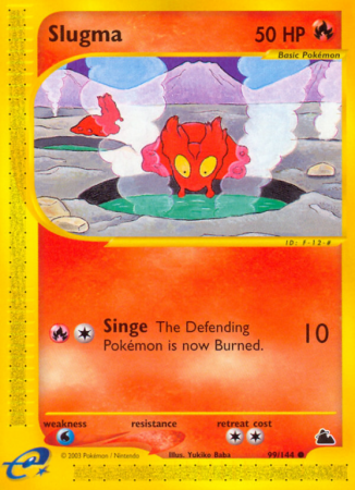 Slugma 99/182 E-Card Skyridge