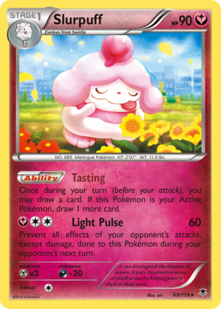 Slurpuff 69/119 XY Phantom Forces