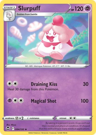 Slurpuff 84/195 Sword & Shield Silver Tempest