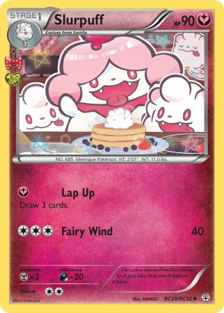 Slurpuff RC20/115 XY Generations
