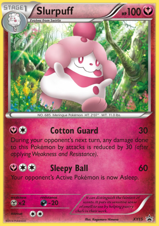 Slurpuff XY15/183 XY XY Black Star Promos