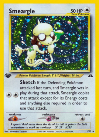Smeargle 11/75 Neo Neo Discovery