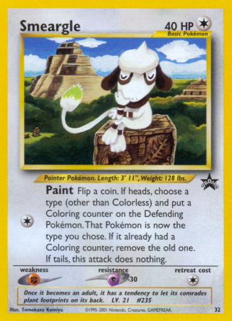 Smeargle 32/53 Base Wizards Black Star Promos