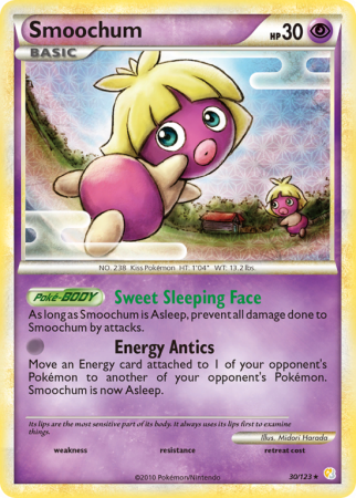 Smoochum 30/123 HeartGold & SoulSilver HeartGold & SoulSilver