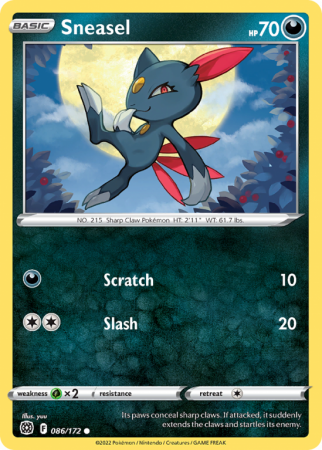 Sneasel 86/172