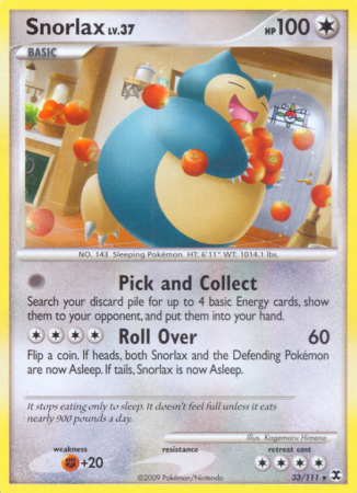 Snorlax 33/111