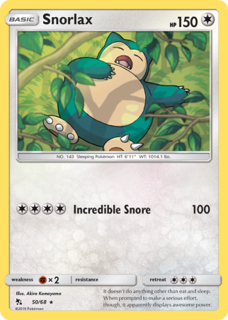 Snorlax 50/68