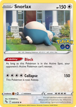 Snorlax 55/78