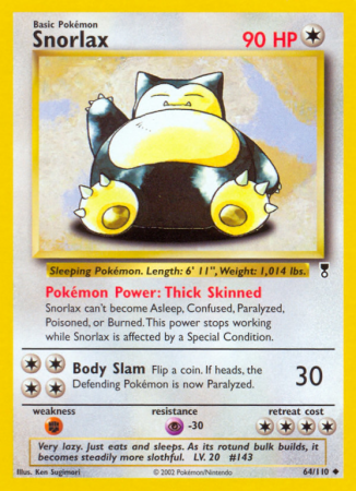 Snorlax 64/110