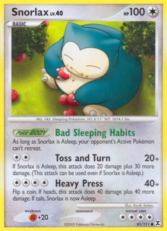 Snorlax 81/111