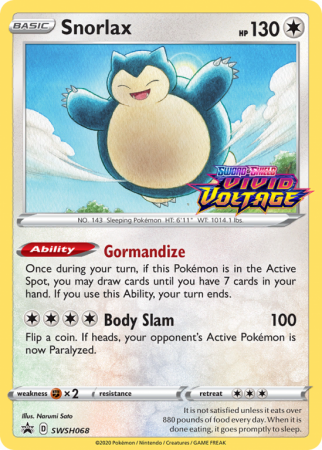 Snorlax SWSH068/103