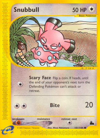 Snubbull 101/182 E-Card Skyridge