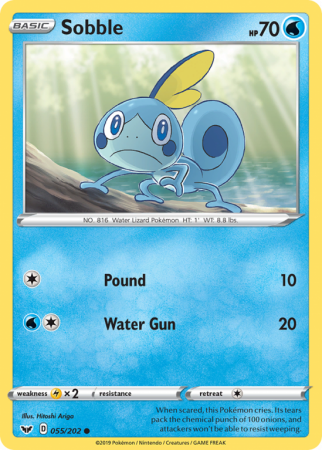 Sobble 55/202 Sword & Shield Sword & Shield
