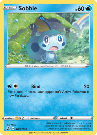 Sobble SWSH003/103 Sword & Shield SWSH Black Star Promos