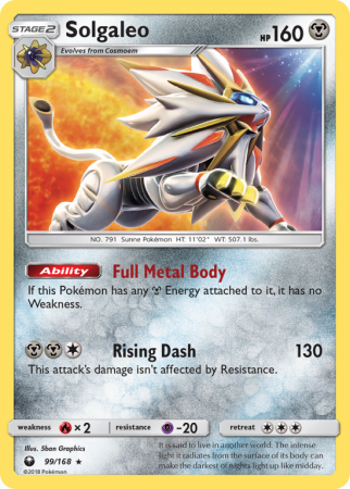 Solgaleo 99/168