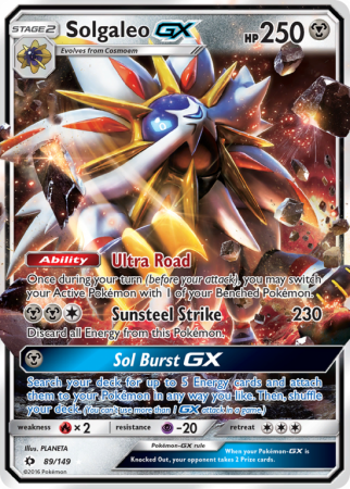 Solgaleo-GX 89/149 Sun & Moon Sun & Moon
