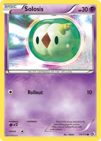 Solosis 73/113 Black & White Legendary Treasures