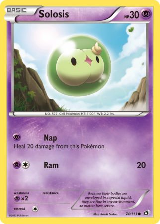 Solosis 74/113 Black & White Legendary Treasures