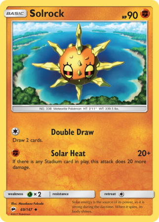 Solrock 69/147 Sun & Moon Burning Shadows