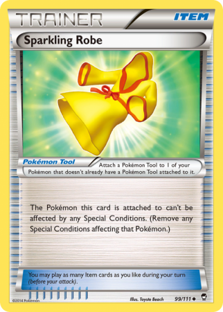 Sparkling Robe 99/111 XY Furious Fists