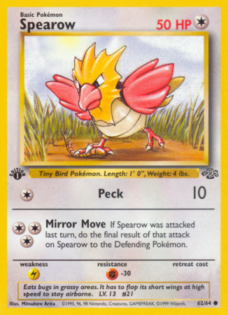 Spearow 62/64 Base Jungle