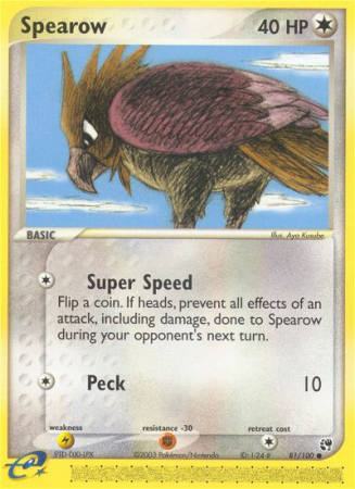 Spearow 81/100