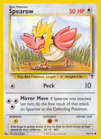 Spearow 94/110 Other Legendary Collection