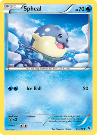 Spheal 24/106 XY Flashfire
