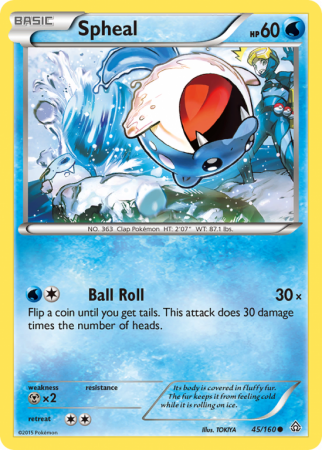 Spheal 45/160 XY Primal Clash