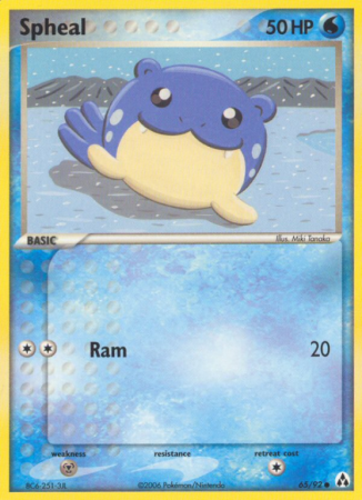 Spheal 65/92 EX Legend Maker