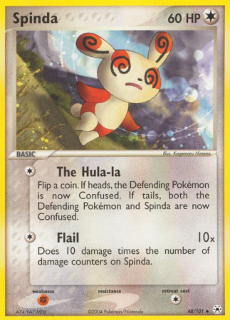 Spinda 48/101 EX Hidden Legends
