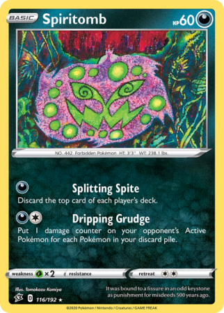 Spiritomb 116/192 Sword & Shield Rebel Clash