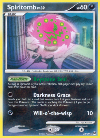 Spiritomb 32/99 Platinum Arceus
