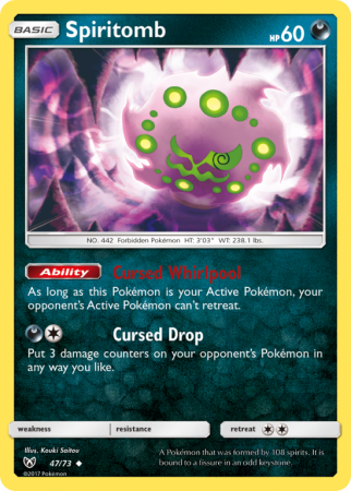 Spiritomb 47/73 Sun & Moon Shining Legends