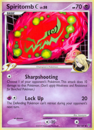 Spiritomb C 84/147 Platinum Supreme Victors