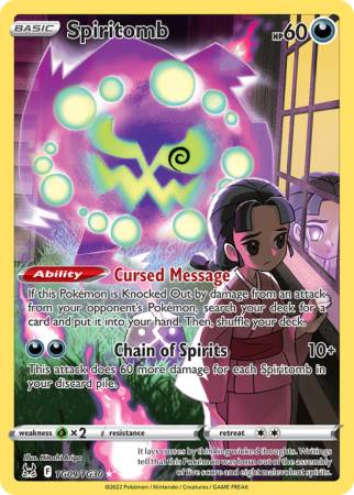 Spiritomb TG09/30 Sword & Shield Lost Origin Trainer Gallery