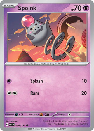 Spoink 90/197