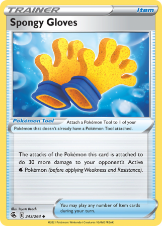 Spongy Gloves 243/264 Sword & Shield Fusion Strike