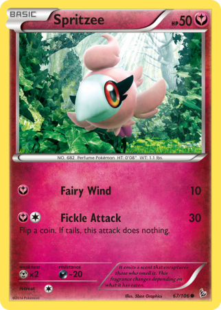 Spritzee 67/106 XY Flashfire