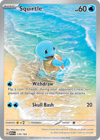Squirtle 170/165