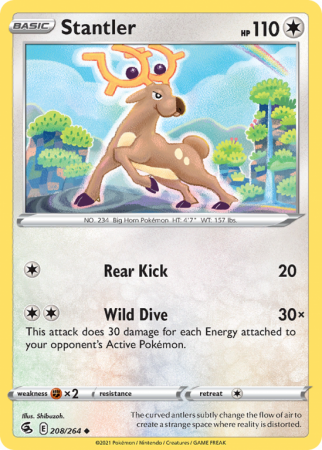 Stantler 208/264 Sword & Shield Fusion Strike