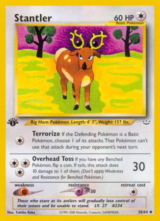 Stantler 38/66 Neo Neo Revelation