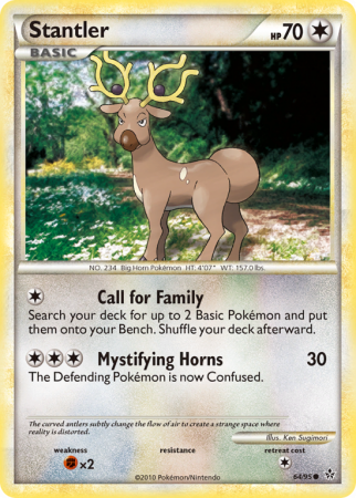 Stantler 64/95 HeartGold & SoulSilver HS—Unleashed