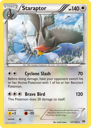 Staraptor 127/162 XY BREAKthrough